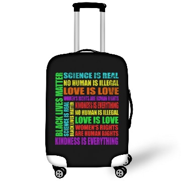 Discover Science Is Real Black Lives Matter Love Is Love Luggage Covers