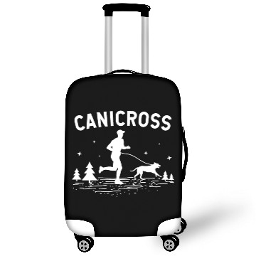 Discover Canicross Dog Sport Dog Running Trail Running Gift Luggage Covers