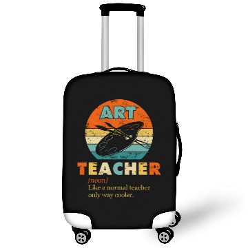 Discover Art Teacher Like a Normal Teacher Only Way Cooler Luggage Covers