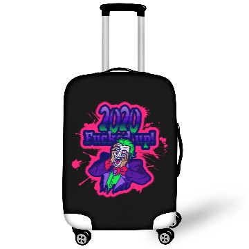 Discover 2020 fucked up joker logo Luggage Covers design