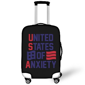 Discover United States Of Anxiety Luggage Covers