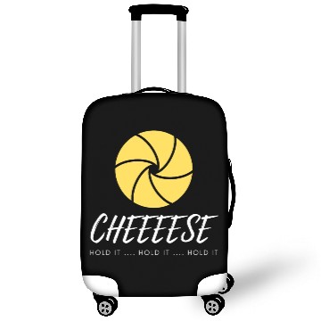Discover Cheese Funny Photography Design For Photographers Luggage Covers