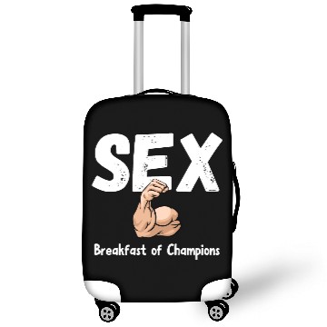 Discover sx, Breakfast of Champions - James Hunt Luggage Covers