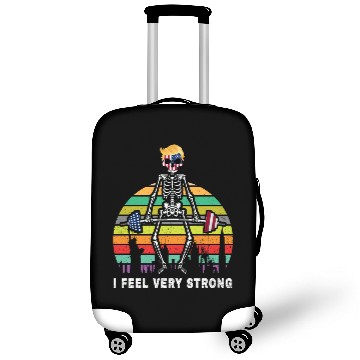 Discover Donald Pump I Feel Very Strong Workout Trump 2020 Luggage Covers