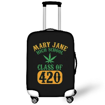 Discover Mary Jane | Marijuana Cannabis 420 Weed Stoner Luggage Covers