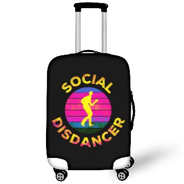 Discover Socialdistance Dance Corona Virus pandemic Luggage Covers
