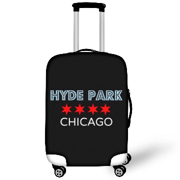 Discover Hyde Park Chicago Chi Town Neighborhood Luggage Covers