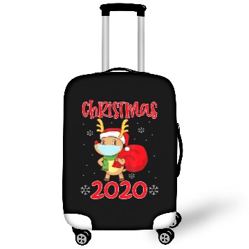 Discover Family Christmas Rudolph Reindeer Luggage Covers