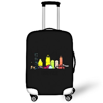 Discover Louisville Kentucky Colorful Funny Gift Luggage Covers