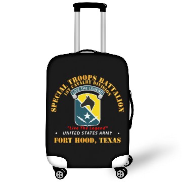 Discover Army Special Troops Bn 1st Cav Div Live the Legenc Luggage Covers