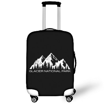 Discover Glacier National Park Montana Gift Glacier Nationa Luggage Covers