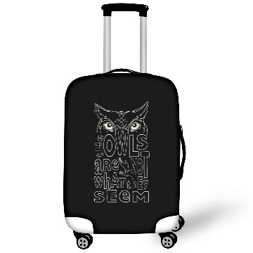 Discover Twin Peaks Owls Are Not What They Seem Luggage Covers