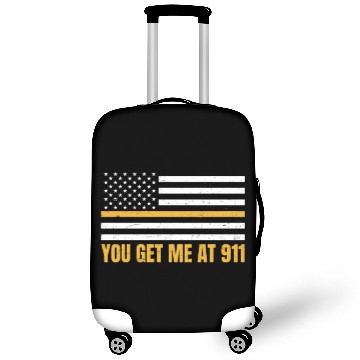 Discover 911 Dispatcher You Get Me At 911 Gift Luggage Covers