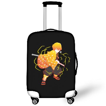 Discover Anime demon Kimetsu no Yaiba zenittsu Lightn Luggage Covers