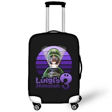 Discover Luigi'S Mansion 3 Luigi Purple Portrait Gift Luggage Covers