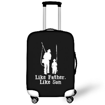 Discover Like Father Like Son Fishing Fathers Day Luggage Covers