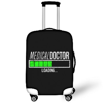 Discover Funny Medical Doctor Loading Bar Medical Student Luggage Covers