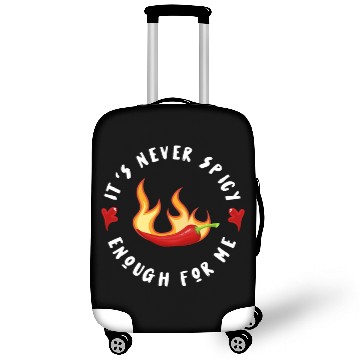 Discover Chili Red Pepper Funny Gift For Hot Spicy Food & S Luggage Covers
