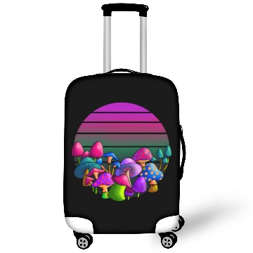 Discover de and Seek Challenge Accepted Fungi Mushroom Luggage Covers