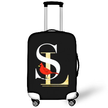 Discover Saint Louis Red Cardinal Dress Elegant Font Design Luggage Covers