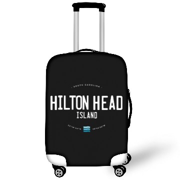 Discover Hilton Head Island South Carolina Beach Waves Gift Luggage Covers