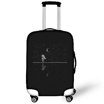 Discover The Mad Hatter Starry Night Alice In Wonderland Luggage Covers