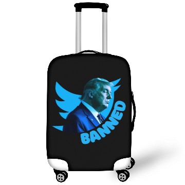 Discover Anti Trump Twitter Banned Account Suspened Congres Luggage Covers