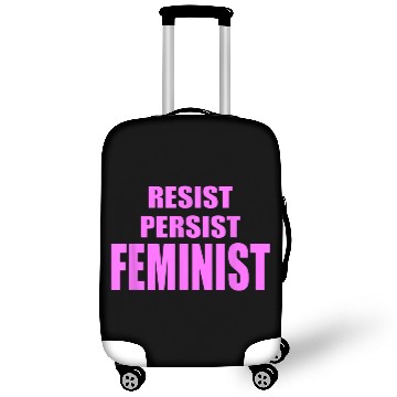 Discover Feminism Resist Persist Feminist Womens Equality A Luggage Covers