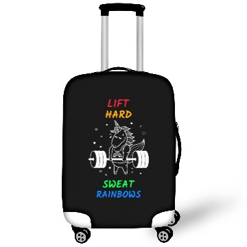 Discover Lift Hard - Deadlifting Unicorn - FuM Gym Luggage Covers