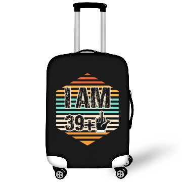 Discover I Am 39 + 1 Middle Finger 1980 Limited Edition 40 Luggage Covers