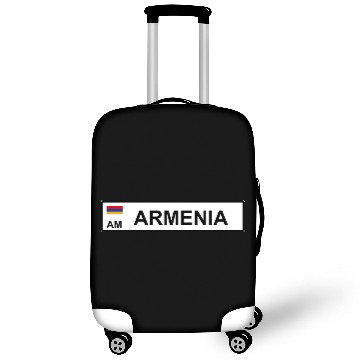 Discover Realistic Armenia License Plate Sticker Luggage Covers