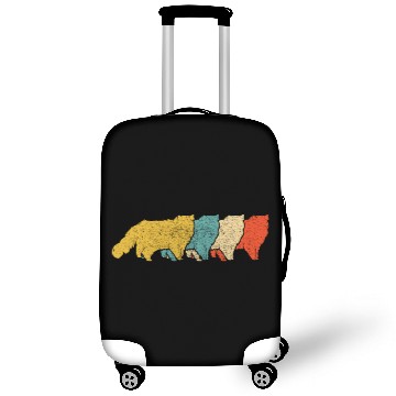Discover Vintage Retro Pop Art Persian Cat Pet Gift Luggage Covers