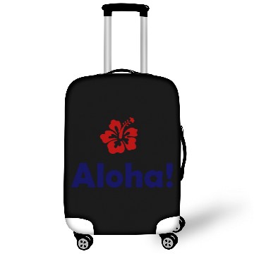 Discover Aloha - Hawaii - Honolulu - USA - America Pacific Luggage Covers