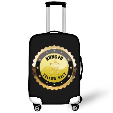 Discover Kung Fu Yellow Belt Achievement award Luggage Covers