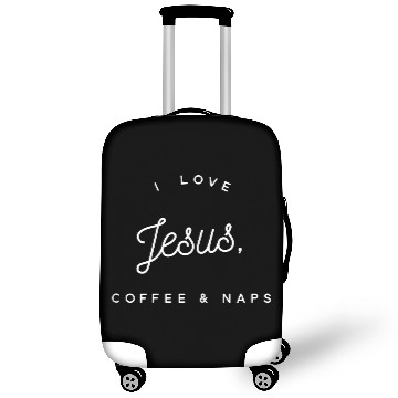 Discover Womens Funny Christian Luggage Covers I Love Jesus