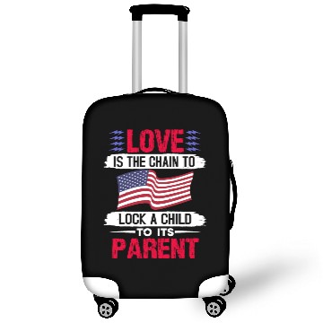 Discover Abraham Lincoln USA President Flagge Luggage Covers