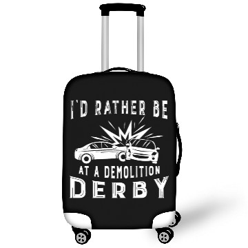 Discover Demo Derby Demolition Derby At A Demolition Derby Luggage Covers