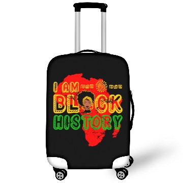 Discover Black History Melanin Queen Black Lives Racism Luggage Covers