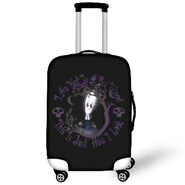 Discover Addams Family Wednesday Just How I Look Portrait Luggage Covers