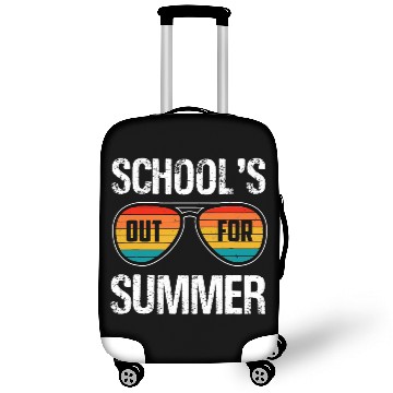 Discover Retro Last Day Of School Schools Out For Summer Luggage Covers