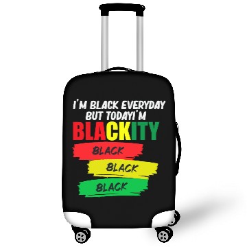 Discover AKI'm Blackity Black African American Black Power Luggage Covers