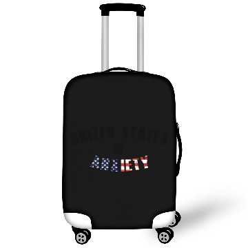 Discover United States Of Anxiety Luggage Covers