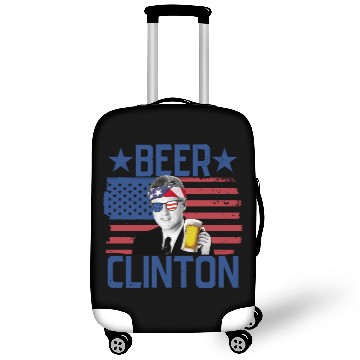 Discover Beer Clinton 4th Of July Drinking Bill Clinton Luggage Covers