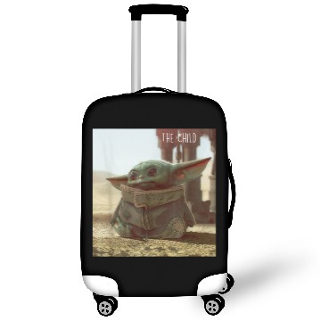 Discover Star Wars The Mandalorian The Child Cute Scene Luggage Covers