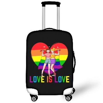 Discover Cute Lesbian Couple A Sweet Pride Month Gift Idea Luggage Covers