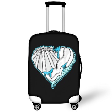 Discover SNK Heart To Match Jordan 11 Low Legend Blue Luggage Covers