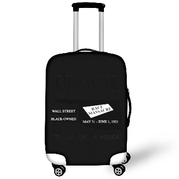 Discover Black Wallstreet Race Massacre Tulsa Oklahoma Luggage Covers