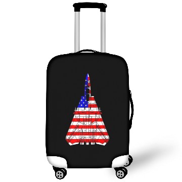 Discover United States F 14 Tomcat Flag Luggage Covers