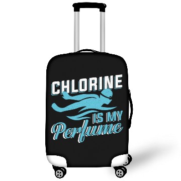 Discover Swimmer Swim Coach Chlorine Is My Perfume Luggage Covers