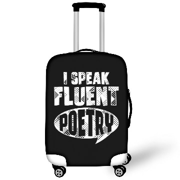 Discover Poem Writer Literature poetry lover Luggage Covers